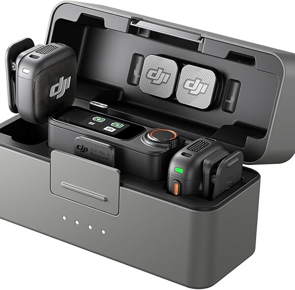 DJI Mic 3 (2 TX + 1 RX + Charging Case)
